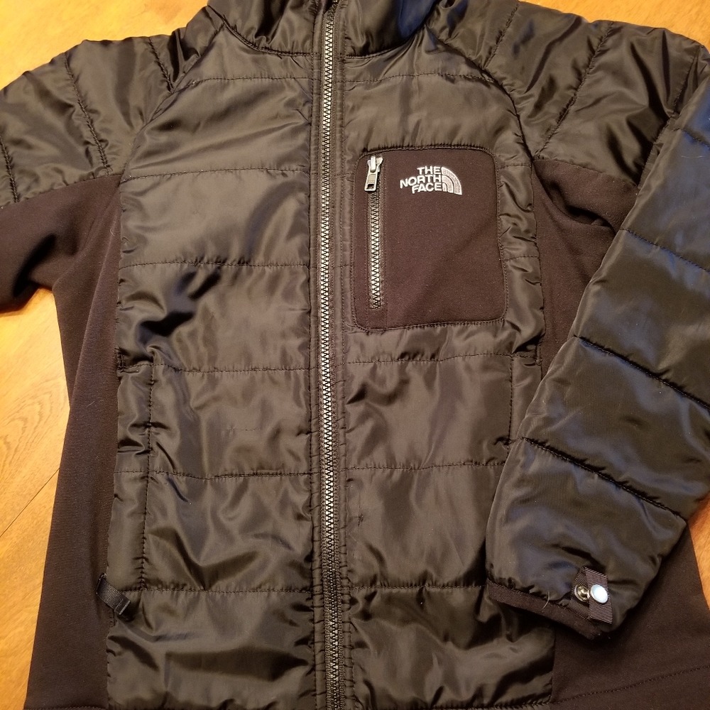 Boys North Face black jacket